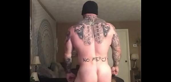  posing gay muscle hunk cock dick tat naked bobby